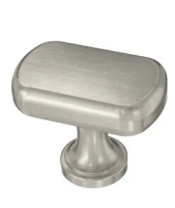 1-5/16" Oval Amity Knob Satin Nickel