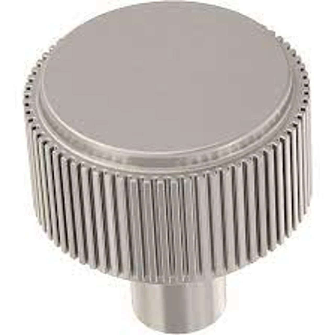 Liberty 1-1/8" Casual Coined Knob Satin Nickel 1 Liberty 1-1/8" Casual Coined Knob Satin Nickel