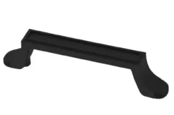 Liberty 3-3/4" Structured Column Pull Flat Black