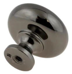 Liberty (25-Pack) 1-1/4" Logan Knob Black Chrome