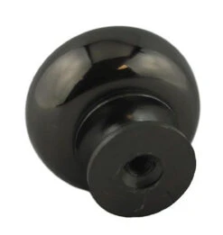 Liberty (100-Pack) 1-1/4" Hollow Knob Black Chrome