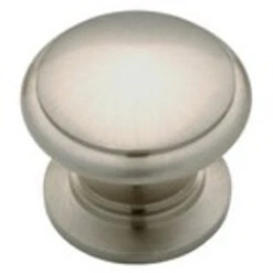 Liberty (12-Pack) 1-1/4" Contemporary Knob Satin Nickel