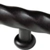 Liberty 2-1/2" Iron Craft Twisted T-Knob Wrought Iron