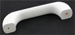 3-3/4" Painted White Wood Pull