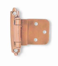 Liberty Pair 3/8" Inset/Offset Copper Self Closing Hinges L-H0104AC-SR-O