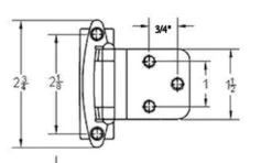 Liberty Pair 3/8" Inset/Offset Copper Self Closing Hinges L-H0104AC-SR-O -D'Lawless Hardware Shop pair 3 8 inset offset copper self closing hinges l h0104ac sr o 3 54626.1659385929