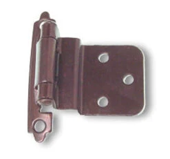 Liberty Pair 3/8" Inset/Offset Red Bronze Self Closing Hinge (115367) L-H0104A-BZR-O