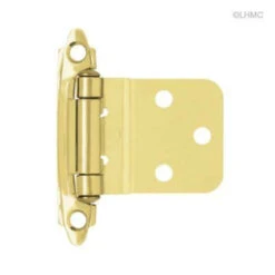 Liberty Pair 3/8" Inset/Offset Self Closing Brass Plated L-H0104AC-BP-O