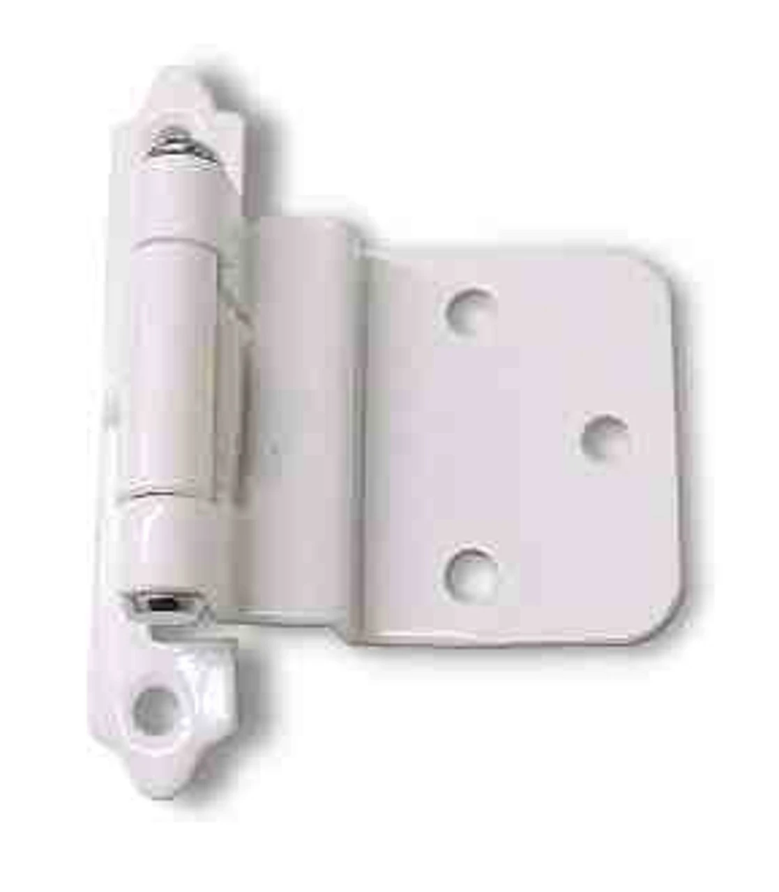 Pair 3/8" Inset/Offset White Self Closing Hinge Amerock HAM-BP3428-W 1 Pair 3/8" Inset/Offset White Self Closing Hinge Amerock HAM-BP3428-W
