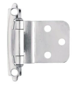 Liberty Pair Inset/Offset 3/8" Chrome Hinge Self Closing L-H0104AV-CHR-O