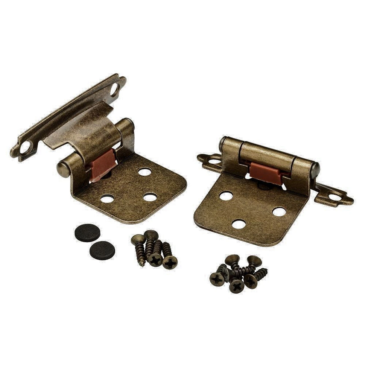 Liberty Pair Of Self-Closing-Variable Overlay-Hinge - Antique Brass 119148 3 Liberty Pair Of Self-Closing-Variable Overlay-Hinge - Antique Brass 119148 - Image 3