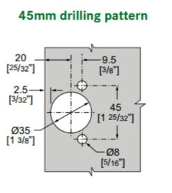 Pair Soft Close 1-1/4" Overlay Compact Hinges Grass America H1531SL-NP-U 19 Pair Soft Close 1-1/4" Overlay Compact Hinges Grass America H1531SL-NP-U -D'Lawless Hardware Shop pair soft close 1 1 4 overlay compact hinges grass america 04547b 12 90065.1659449978