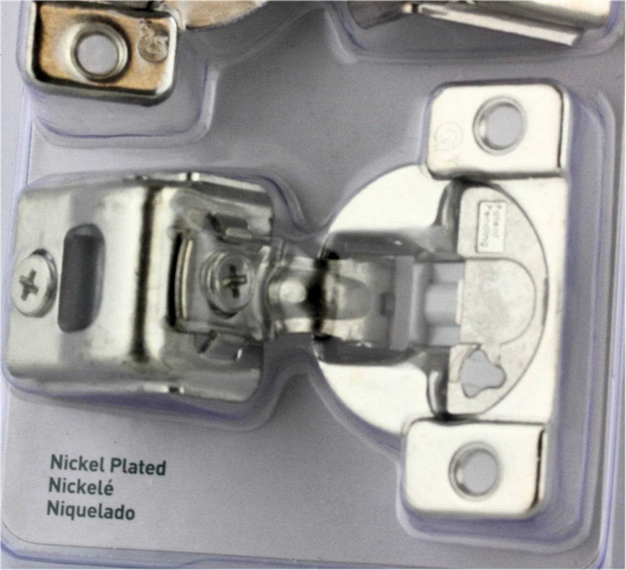 Pair Soft Close 1-1/4" Overlay Compact Hinges Grass America H1531SL-NP-U 4 Pair Soft Close 1-1/4" Overlay Compact Hinges Grass America H1531SL-NP-U - Image 4