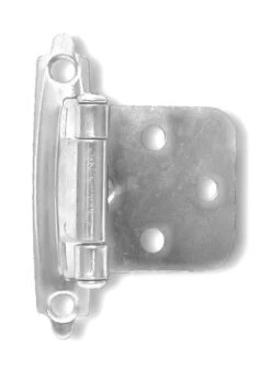 Liberty Pair Variable Overlay Matte Chrome Hinge Self Closing L-H0103AC-MC-O