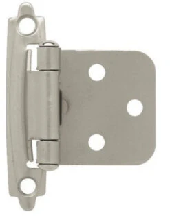 Liberty Pair Variable Overlay Satin Nickel Hinge Self Closing (085-03-3623) L-H0103BV-SN-O