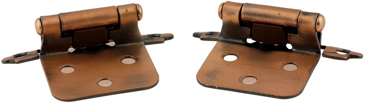 Liberty Pair Variable Overlay Self Closing Copper Hinges L-H0103AC-SR-O 1 Liberty Pair Variable Overlay Self Closing Copper Hinges L-H0103AC-SR-O