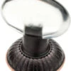Liberty 1-1/4" Palermo Knob Bronze And Clear Acrylic