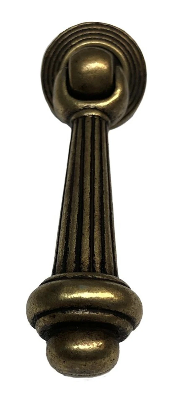 2-1/4" Pendant Drop Pull Antique English 1 2-1/4" Pendant Drop Pull Antique English