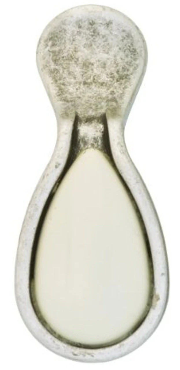 Liberty 1-1/16" Pendant Knob Old Silver & Ivory 2 Liberty 1-1/16" Pendant Knob Old Silver & Ivory - Image 2