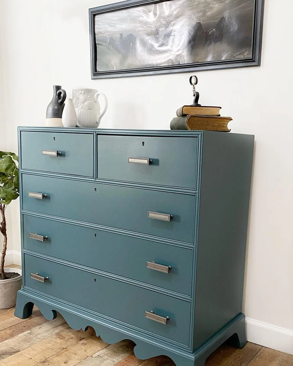 Liberty 3" Wide Stitch Distressed Pull Aged Pewter 3 Liberty 3" Wide Stitch Distressed Pull Aged Pewter - Image 3