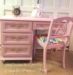 Liberty 1-1/4" Design Facets Ridge Ball Knob Brass & Clear Glass -D'Lawless Hardware Shop pink desk makeover 1 67047.1657901268