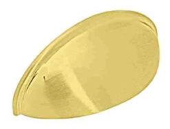 Liberty 2-1/2" Plain Cup Pull Polished Brass