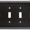 Brainerd - Ruston Quad Switch Cover Plate - Venetian Bronze - W20196-VBR-CP