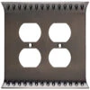 Brainerd - Wadsworth - Heirloom Silver Double Duplex Wall Plate - W30337-904-CP
