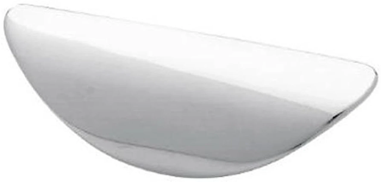 1-1/4" Retro Curl Pull Polished Chrome 1 1-1/4" Retro Curl Pull Polished Chrome