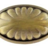 Liberty (12-Pack) 1-1/2" Shell Design Knob Antique Brass