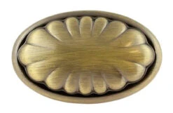 Liberty (96-Pack) 1-1/2" Shell Design Knob Antique Brass
