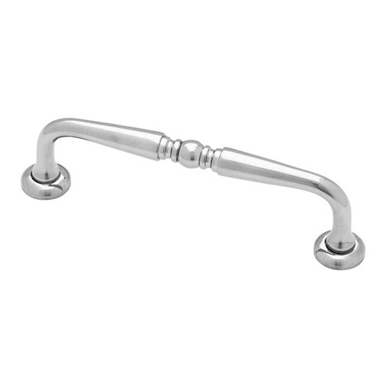 Liberty (100-Pack) Elegant Solid Brass Turned Pull Chrome 1 Liberty (100-Pack) Elegant Solid Brass Turned Pull Chrome