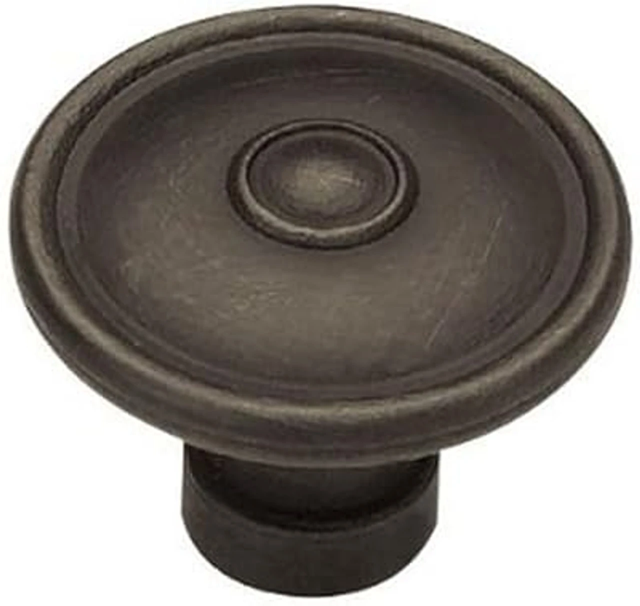 Liberty (12-pack) 1-1/2" Rustique Ringed Knob Dark Oil Rubbed Bronze 1 Liberty (12-pack) 1-1/2" Rustique Ringed Knob Dark Oil Rubbed Bronze
