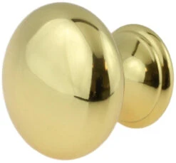 Liberty 1-1/4" Traditional Style Knob Polished Brass