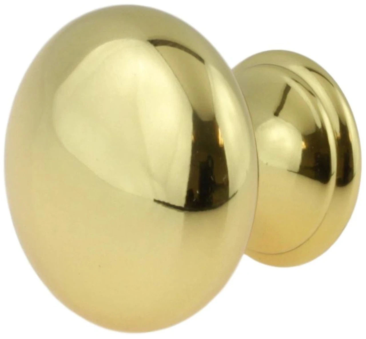 Liberty 1-1/4" Traditional Style Knob Polished Brass 1 Liberty 1-1/4" Traditional Style Knob Polished Brass