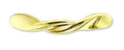 Amerock (As-Is) 3" Twist Design Pull Polished Brass
