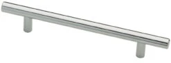 Liberty 5" Builder's Program Steel Bar Pull Polished Chrome