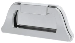 Liberty 3" Classic Bell Campaign Pull Polished Chrome