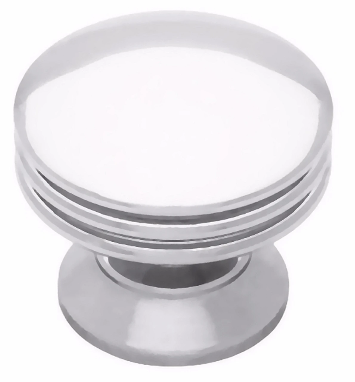 Liberty 1-3/16" Geometrics Collection Knob Polished Chrome 1 Liberty 1-3/16" Geometrics Collection Knob Polished Chrome