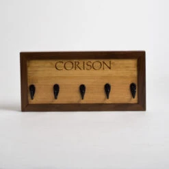 Single Prong Coat Hook - 1-1/2" - Matte Black -D'Lawless Hardware Shop rack of black hooks 1 36627.1660076957