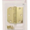 Liberty Radius & Square Corner Hinge - Brass - 3" LQ-HN0060G-PB-U