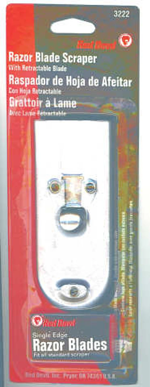 Razor Blade Scraper & 5 Blades - Red Devil T-RD-3222 3 Razor Blade Scraper & 5 Blades - Red Devil T-RD-3222 - Image 3