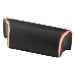 Liberty 3" Myrcella Rectangular Bin Pull Bronze With Copper Highlights