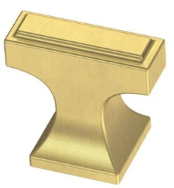 Liberty 1-3/16" Rectangular Platform Knob Bayview Brass