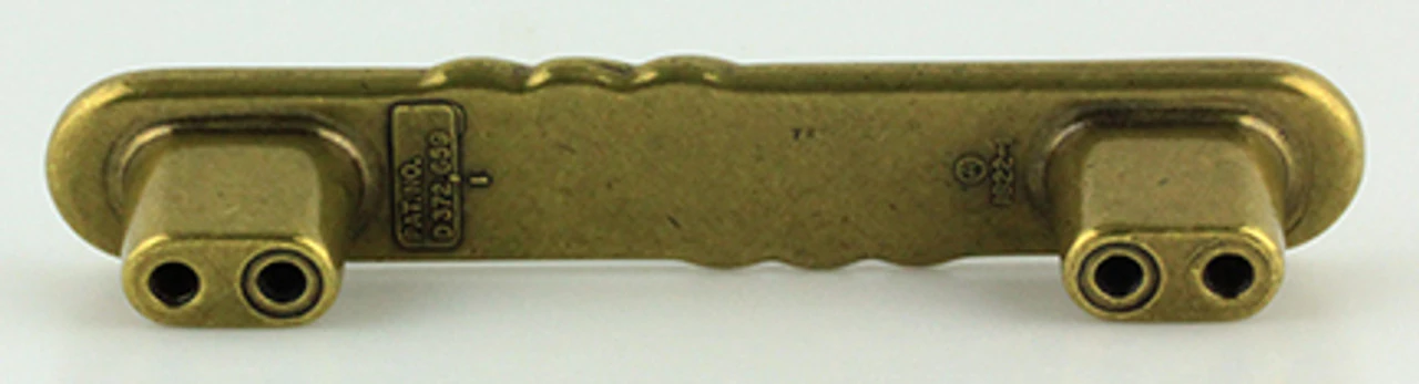 Amerock 3" Or 3-3/4" Dual Mount Regency Brass Pull Design Details Antique English 5 Amerock 3" Or 3-3/4" Dual Mount Regency Brass Pull Design Details Antique English - Image 5