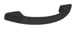 Liberty 3-3/4" Ribbed Bow Pull Flat Black