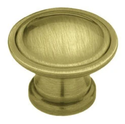 Liberty 1-3/16" Ridge Knob Antique Brass