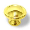 Amerock 1-1/8" Ringed Knob Polished Brass