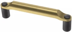 Liberty 3-3/4" Riveted Pull Brushed Brass With Soft Iron