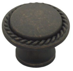 Liberty 1-3/16" Contempo Rope Edge Knob Oil Rubbed Bronze